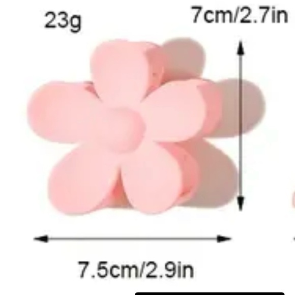 Flower Claw Clip NWT - Picture 2 of 3